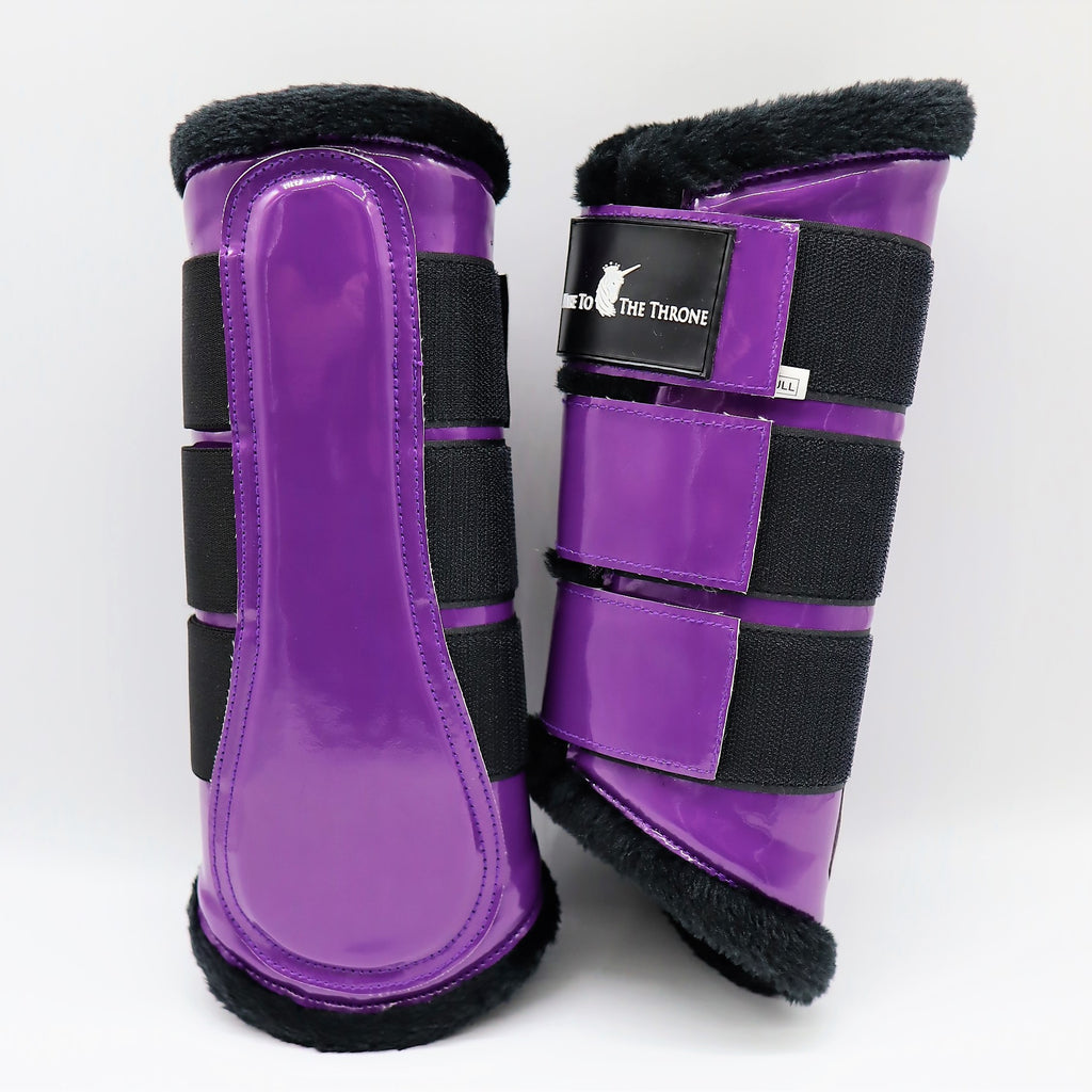 Purple horse sale boots